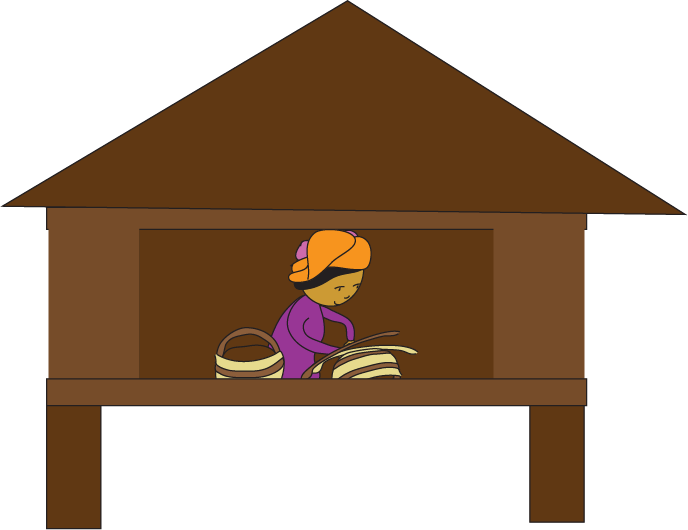 Cambodian house